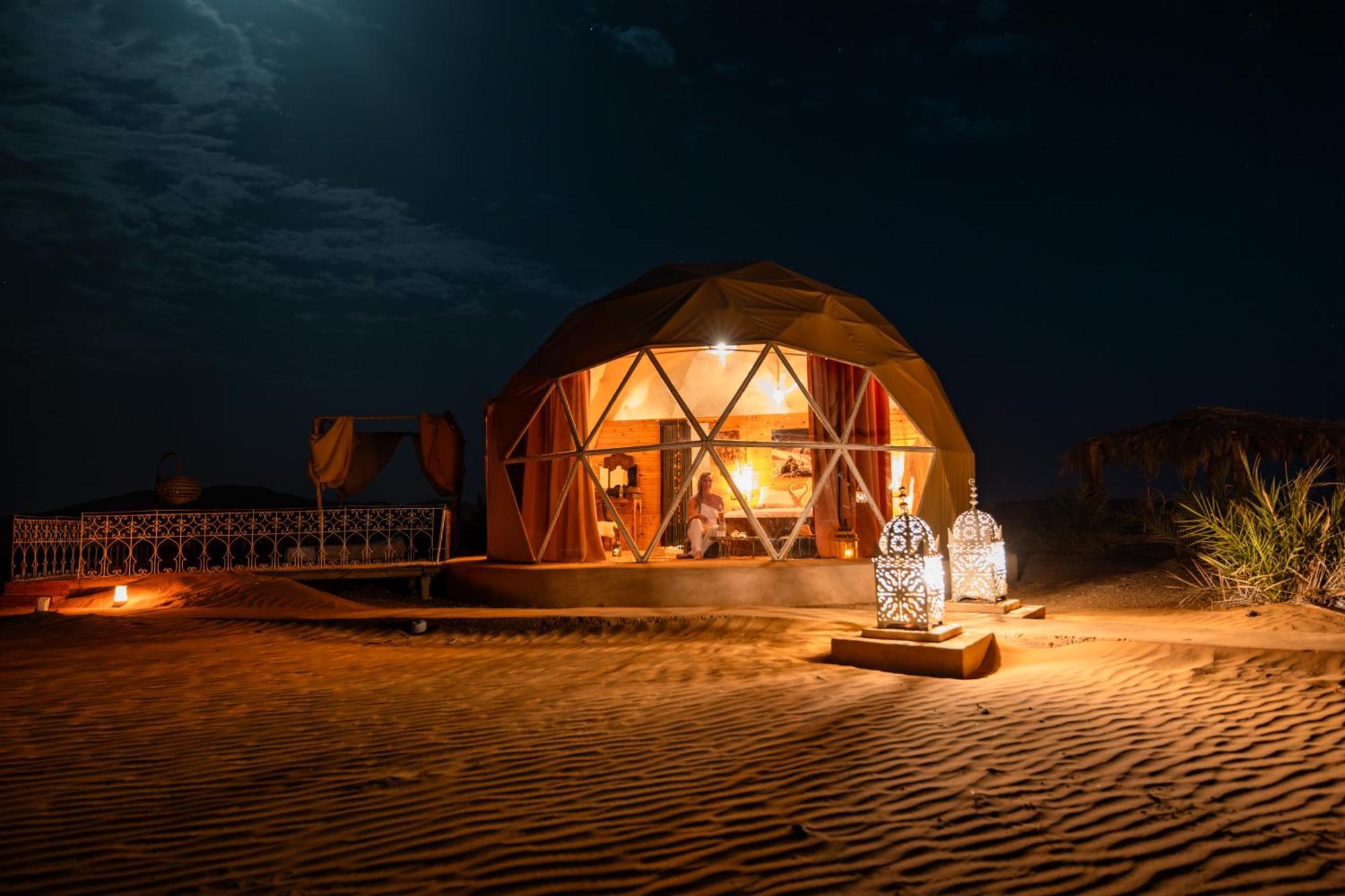 Hotel Sunrise Sahara Camp Merzouga Exteriér fotografie